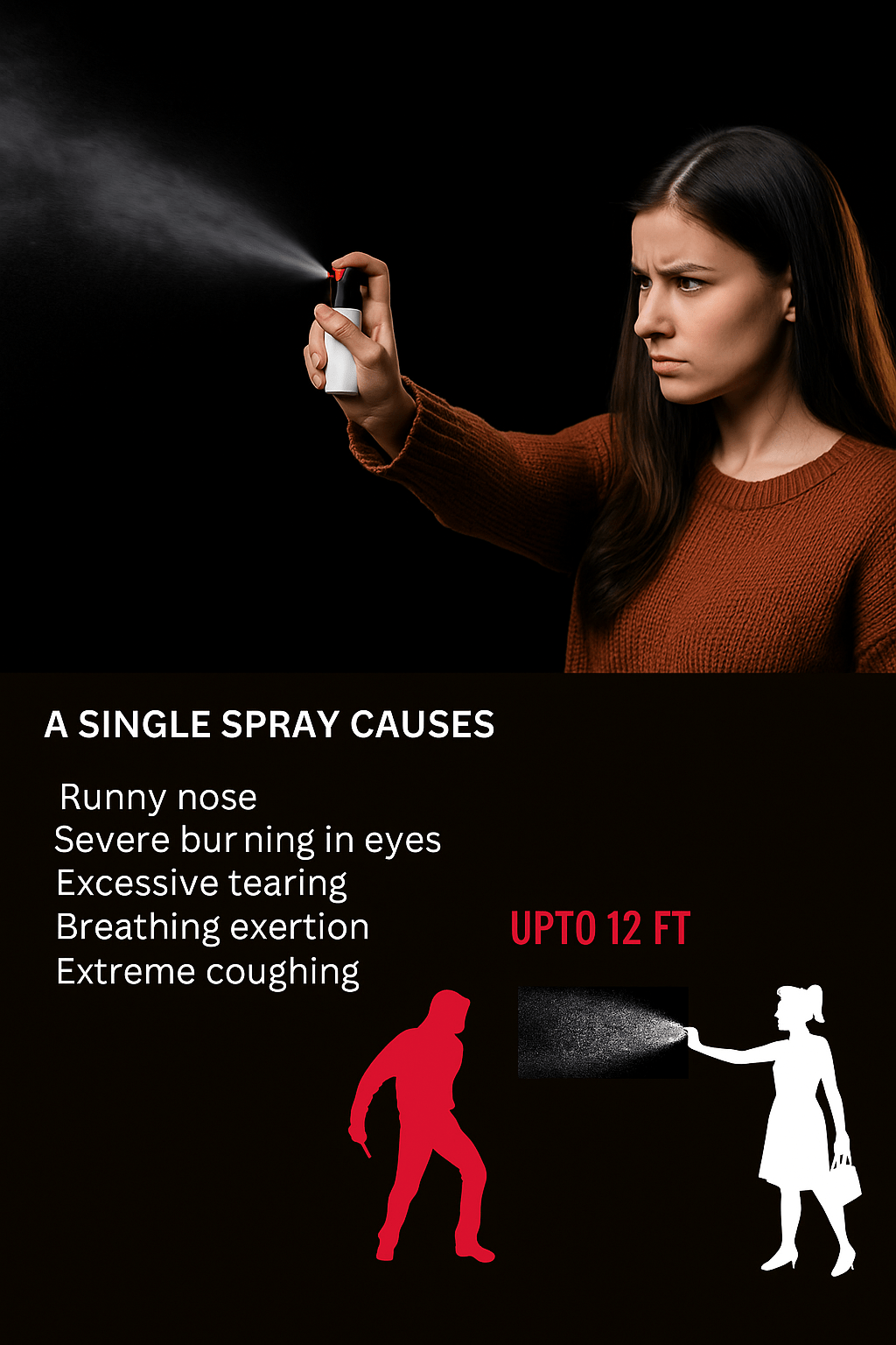 Pepper Spray Keychain - Image 3